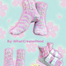 Blossoming Socks pattern 