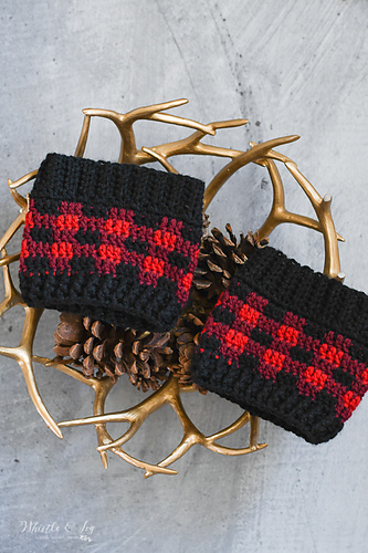 Plaid Boot Cuffs photo 1