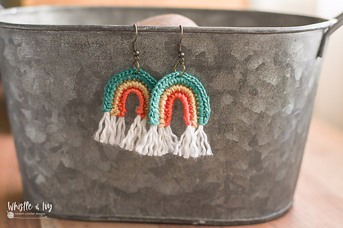 Granny Square Earrings photo 4