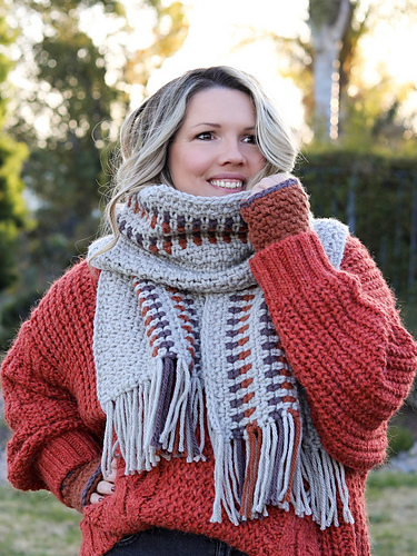 Embers Scarf Set photo 2