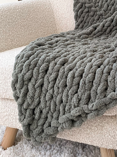 Ravelry: Sage Throw pattern by Whistle and Wool