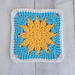 Sunshine Granny Square pattern 