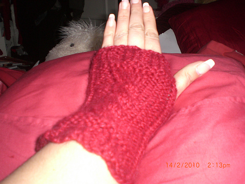 Twist on the Wrist Warmers photo 12