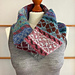Colourful Tweed Cowl pattern 