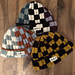 Checkered Beanie pattern 