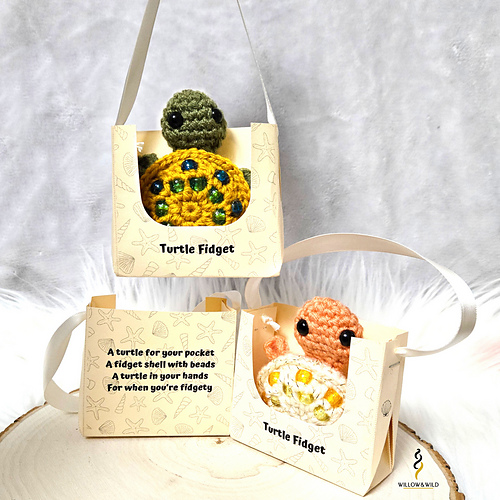 Beaded Fidget Turtle - Emily Nigro