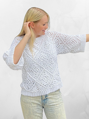 Tulip Square Summer Sweater photo 2