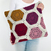 Tulip Hexagon Cushion pattern 