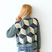 3D Cube Cardi pattern 