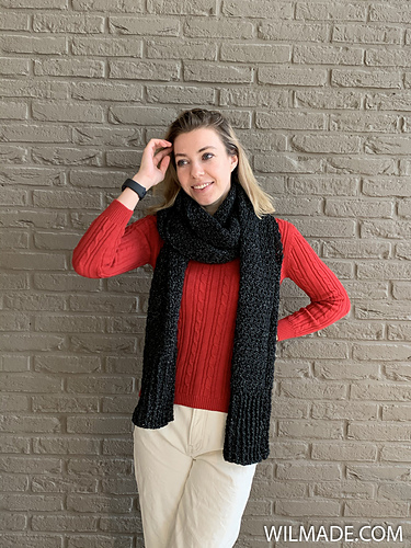 Crochet Sweater Scarf photo 5