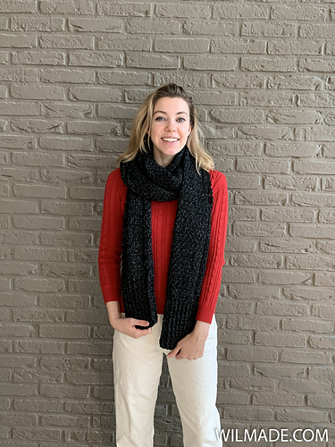 Crochet Sweater Scarf photo 9