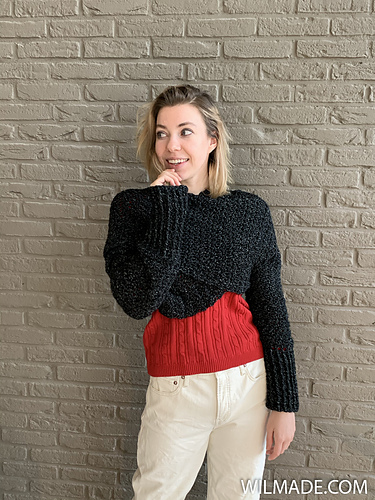 Crochet Sweater Scarf photo 7
