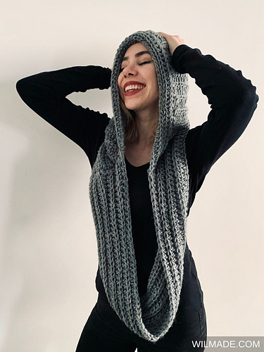 Hooded Alpa Scarf photo 7