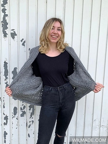 Tulip Square Shrug photo 9