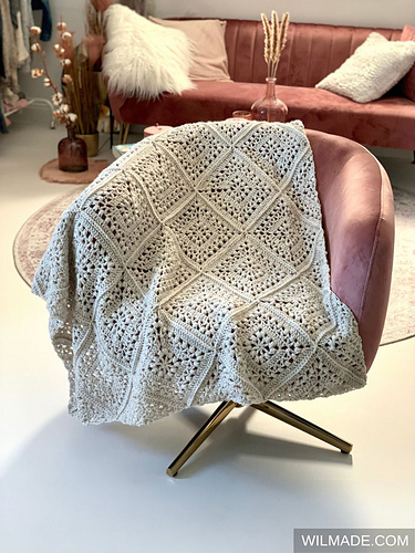 Tulip Square Throw photo 3