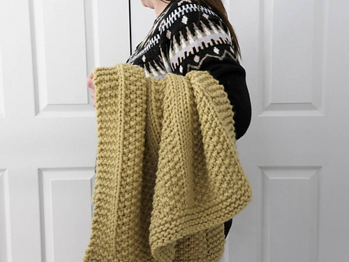 Cozy Textured Blanket