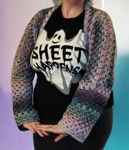 Pentagon Granny Stitch Shrug