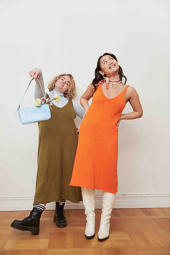 papermoon wendilyn knit maxi dress Olden pattern by Witre Design DailyDeals-US1
