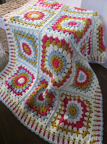 Spring Flora Blanket