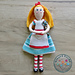 Alice in Wonderland Amigurumi pattern 