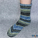 Die „Schräge Socke“ pattern 