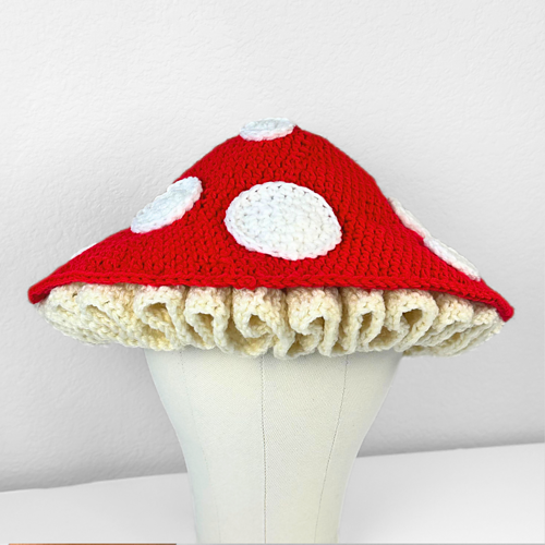 Ravelry: Toadstool Mushroom Hat pattern by Elyse A Eades