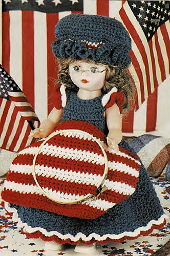 Ravelry: Betsy Ross Doll pattern by Jocelyn Sass