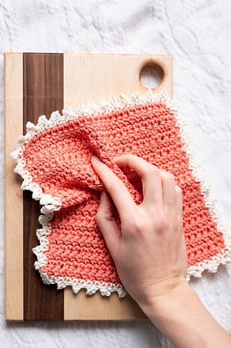 Picot Dishcloth & Towel photo 11