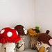 Mushrooms & Acorn Faerie House - 7275 pattern 