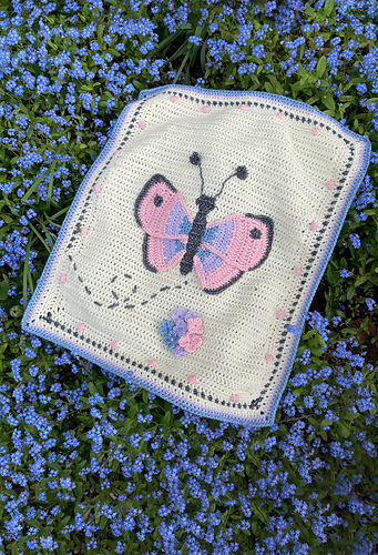 Butterfly Garden Blanket