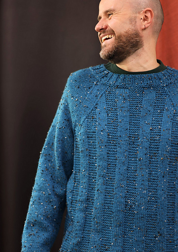 Men's Wide Rib Jumper - 7332