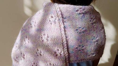 Lace Flower Scarf