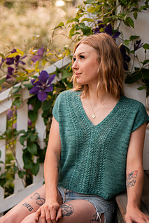 sample is shown in size 42” with 9” of positive ease