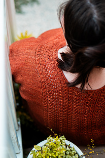 sample is shown in size 54" with 6" of positive ease