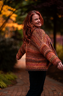 Model is wearing a size 51" with 4" positive ease