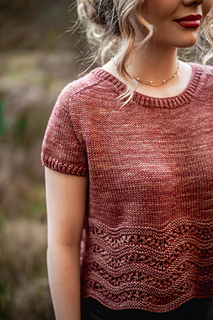 Model wearing size 40" with 5" ease