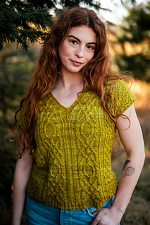 Model wearing size 41" with 4" ease © Wool & Pine