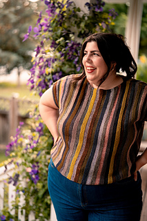 Model wear size 57" with 8" positive ease