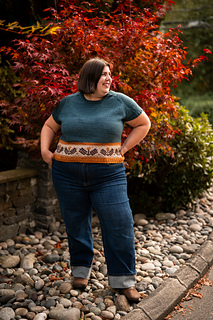 Model wearing size 54" with 4" positive ease