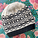 Checkered Waves Beanie pattern 