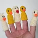 Finger Ducks pattern 