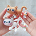 Fishing Cat Charm pattern 