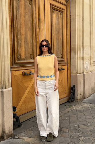 Paris Polka Top