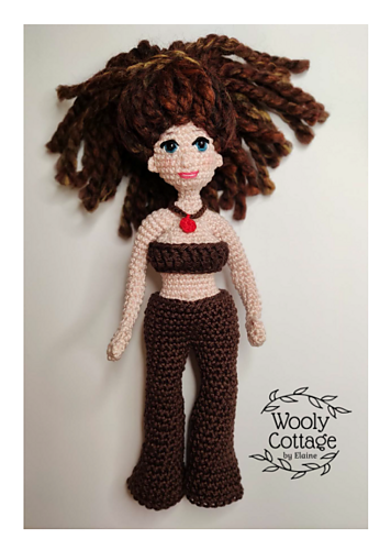 Maja amigurumi-dokke - Elaine Welsh