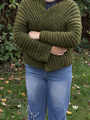Fargespill Cardigan