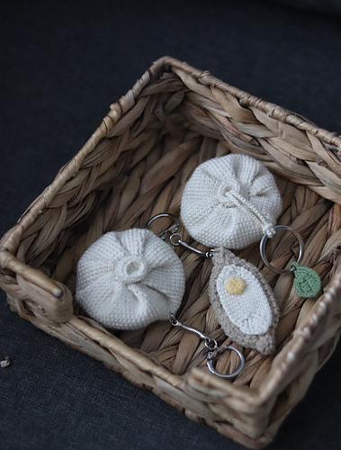 Khachapuri & Khinkali Keychain