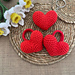 Heart hair tie and keychain pattern