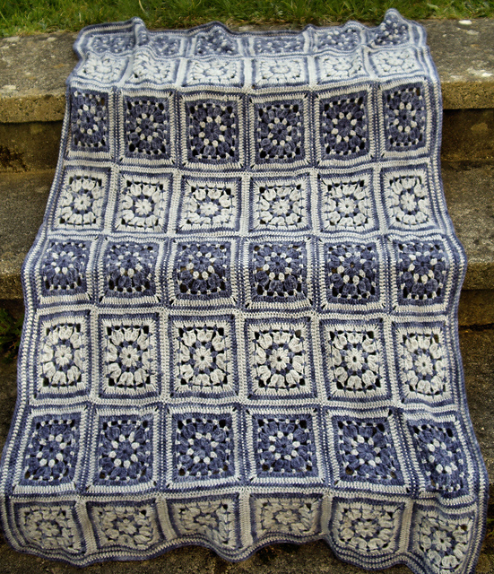 Flower Square Blanket