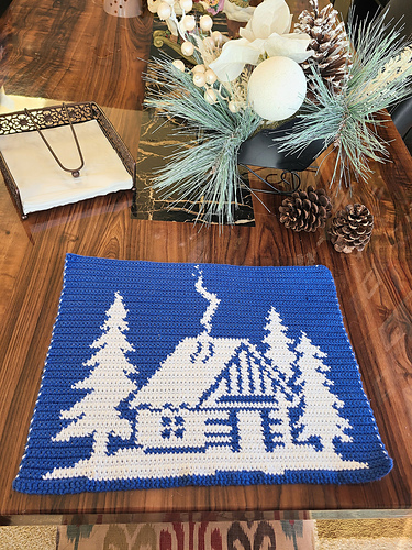 Winter House Placemat