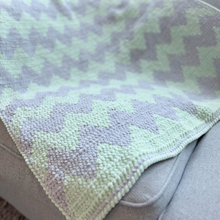 Chevy Waves Crochet Baby Blanket